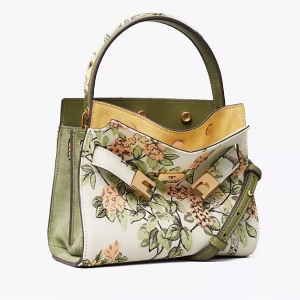 Tory Burch Lee Radziwill Petite Double Bag - Picture 9 of 9